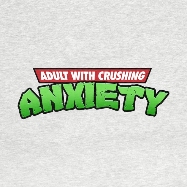 Crushing Anxiety - TMNT by paterack